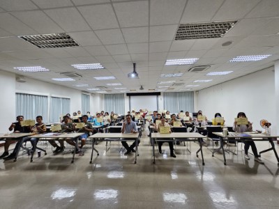 學員完成訓練取得時數證書