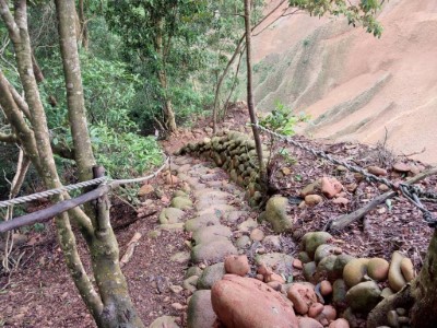火炎山山徑1.7K處(林業保育署新竹分署提供)