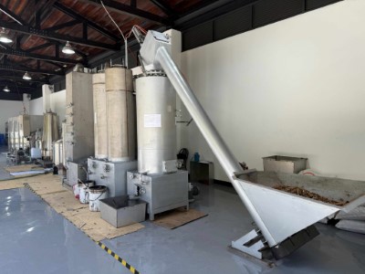 奮起湖林業循環利用場域引進全新氣化機組，提升國產材利用率