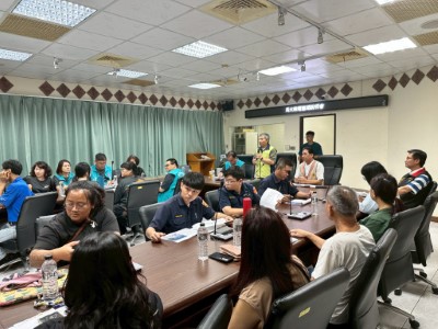 林業保育署花蓮分署15日會同萬榮鄉公所舉辦萬榮鄉、鳳林鎮堰塞湖地方說明會