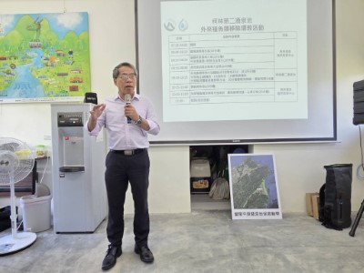 林業保育署宜蘭分署蕭分署長崇仁致詞