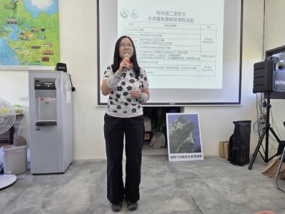 農田水利署宜蘭管理處農水志工團許珍玉團長分享