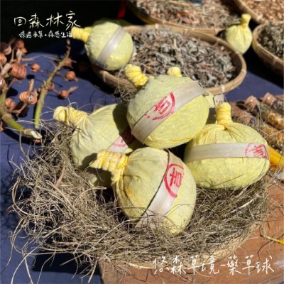 圖8.2025回森林家_悠森草境-藥草球(林業保育署新竹分署提供)