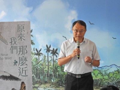 林業保育署臺中分署張弘毅分署長開場介紹
