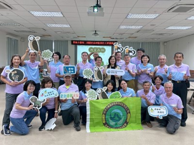 屏東分署第二期國家森林監測志工授證儀式(大合照)
