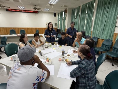 參與單位分享目前各自的資源及對「森川里海」願景