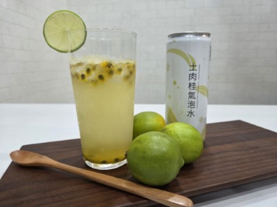 利用土肉桂氣泡水，來杯森林味特調