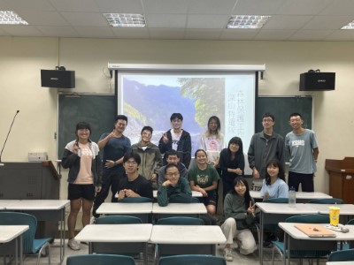 臺灣大學登山社青年學子