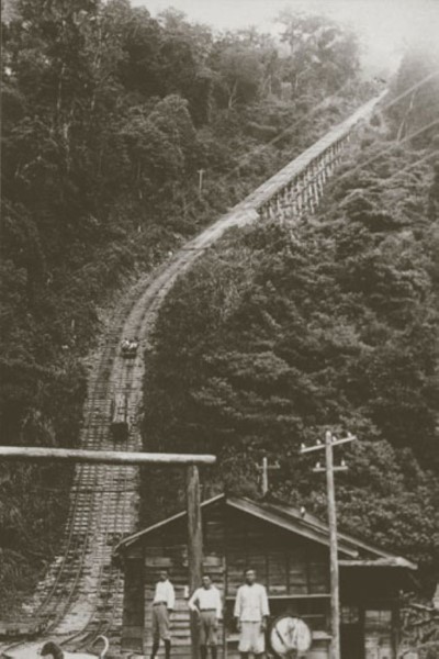 八仙山林場-伏地索道