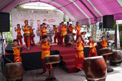 高雄市金山國小十鼓隊表演