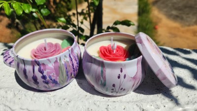 小花蔓澤蘭香氛蠟燭製作活動