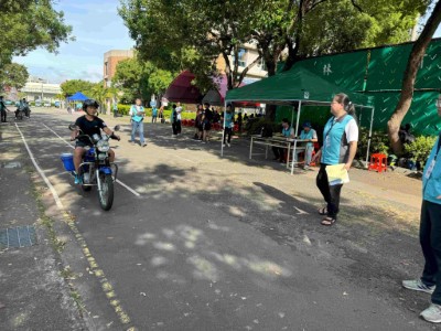 林業保育署嘉義分署將於114年11月29、30日舉辦森林護管員甄試，招募對山林工作有熱情者一起守護森林資源（圖為循環檔機車騎乘測驗）