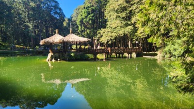 景色如畫的姊妹潭