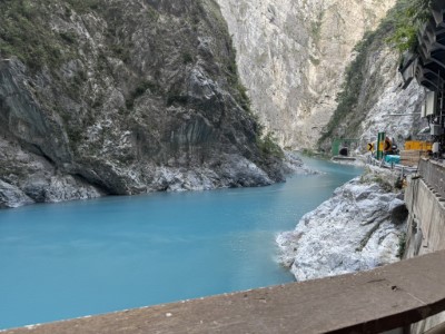 立霧溪燕子口堰塞湖