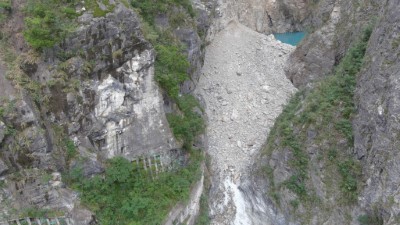 1141022-立霧溪燕子口堰塞湖