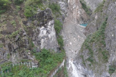 1141023-立霧溪燕子口堰塞湖