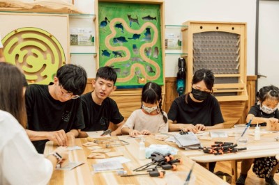 館內預約手作情形