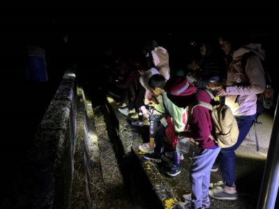 圖一.夜訪森林(東眼山自然教育中心提供)