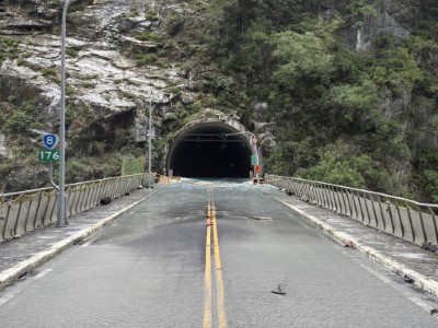 114年10月28日立霧溪燕子口堰塞湖