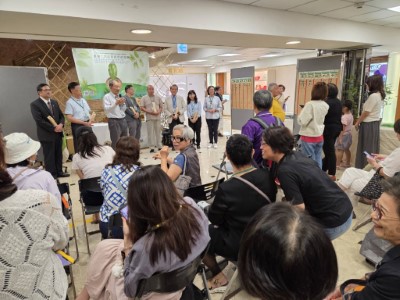 活動結合產、官、學向民眾介紹土肉桂的多元利用層面