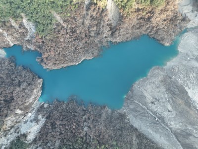 114年11月9日馬太鞍溪堰塞湖(上午7時攝)