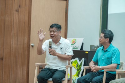 友善品牌行銷力講座由斗南農會張耀裕秘書分享友善品牌的經營與行銷