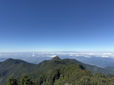 大雪山國家森林遊樂區鳶嘴山景色(照片：林業保育署臺中分署)