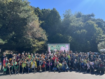 森chill活動健走日合照（照片：林業保育署臺中分署）