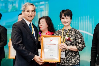 林業及自然保育署國產材臺灣館連續九屆榮獲優良參展企業形象獎