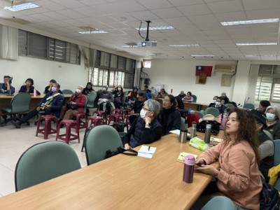 民眾踴躍參與課程