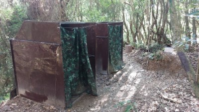 3白石駐在所新設鋁質生態廁所(新竹分署提供)