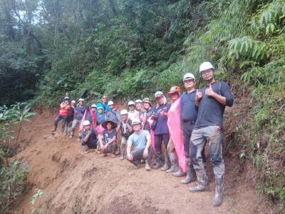 雙連埤古水圳修復工作假期-收工合影