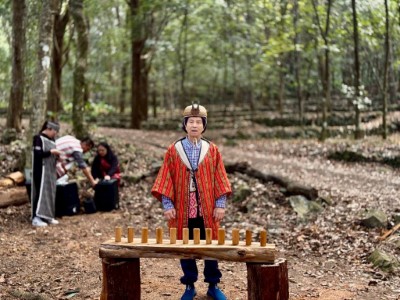 部落耆老祈福獵寮啟用