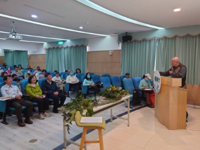 我的墾森植感手札特展山林講堂由楊勝任教授親自開講