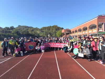 林業保育署嘉義分署與大臺南登山協會合作，4日舉辦雞籠山步道淨山活動