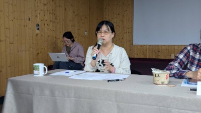 林業保育署王佳琪視察表示期盼透過平台會議攜手公私部門共同朝向和溪廊道多元兼容