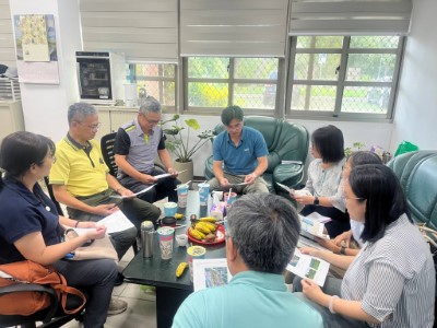 林業保育署嘉義分署持續與中華郵政公司討論專案執行內容，提供相關專業諮詢協助