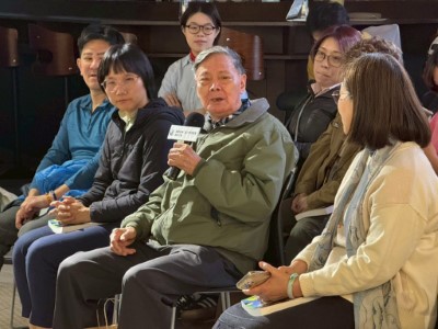 已經87歲的林業學者羅紹麟老師分享林相變更的點滴