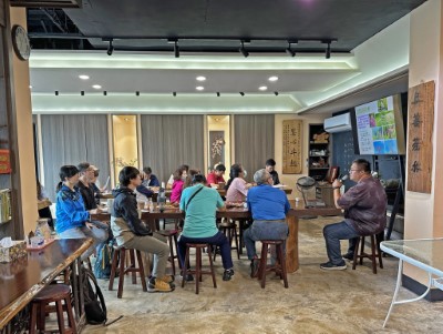 林業保育署嘉義分署於石棹地區辦理山麻雀生態服務說明會，在地農友踴躍參加