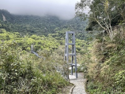 落成於1980年代的第三代鹿鳴吊橋