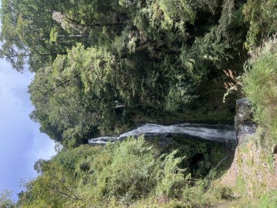 桃山瀑布-山林深處傾瀉而下的銀白絲帶，清冷又壯麗