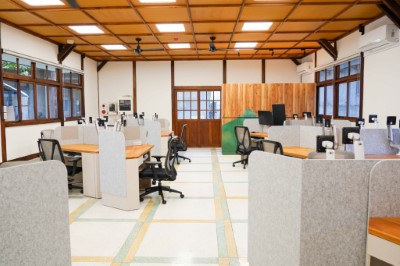 導入國產材應用的辦公區域