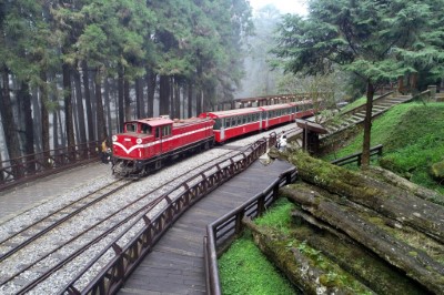 阿里山林鐵神木車站(林鐵處吳明翰拍攝)