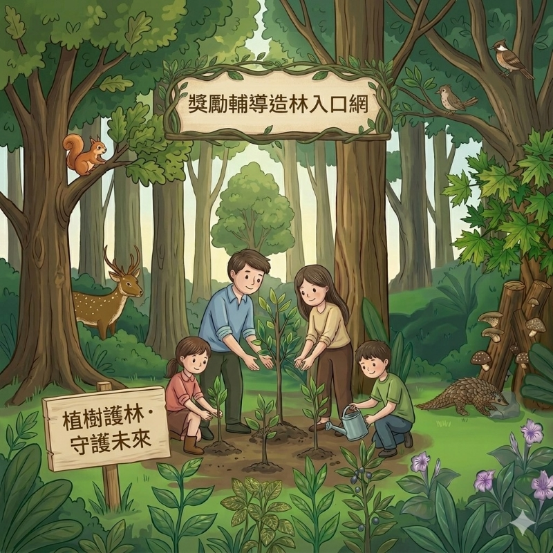 獎勵輔導造林入口網