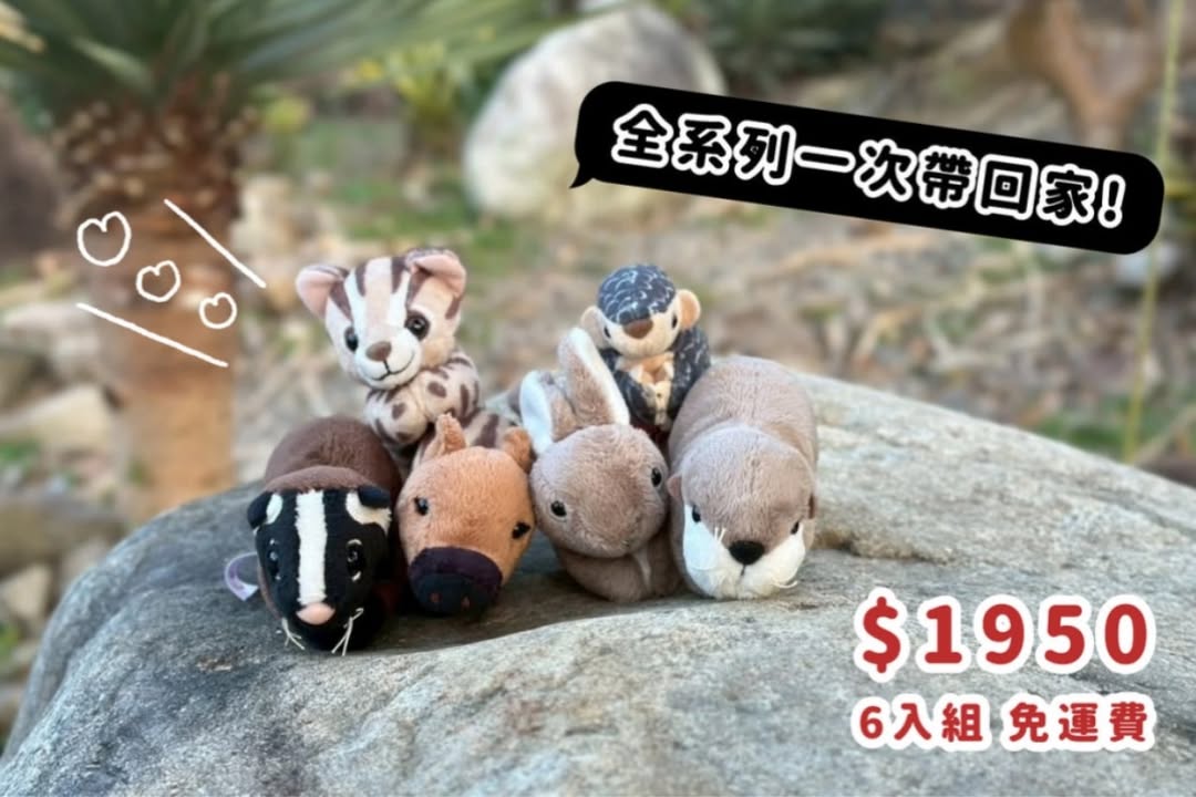 【補貨預購｜臺灣原生動物磁吸布偶】
欸！穿山甲欸！牠和動物朋友們回來了 🥹🧲

不能隨手帶穿山甲回家養，但可以帶牠和牠的動物朋友布偶們回家！🤲✨

超人氣的穿山甲、臺灣野兔、石虎、歐亞水獺、臺灣...