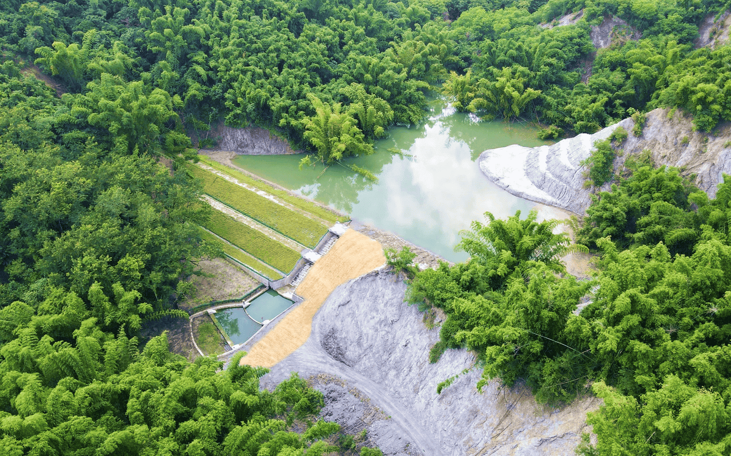 玉井區第96林班土砂防治工程