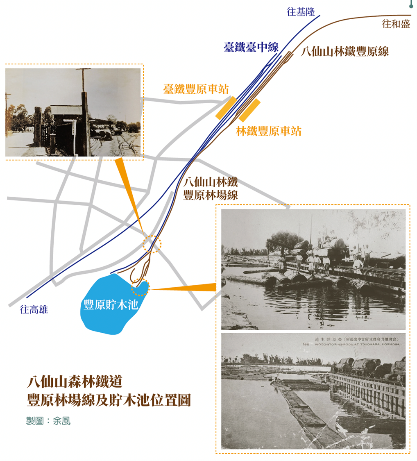 專書結合GIS圖資，以及不同的主題地圖、照片重建地景，帶領讀者認識八仙山的林業發展軌跡。