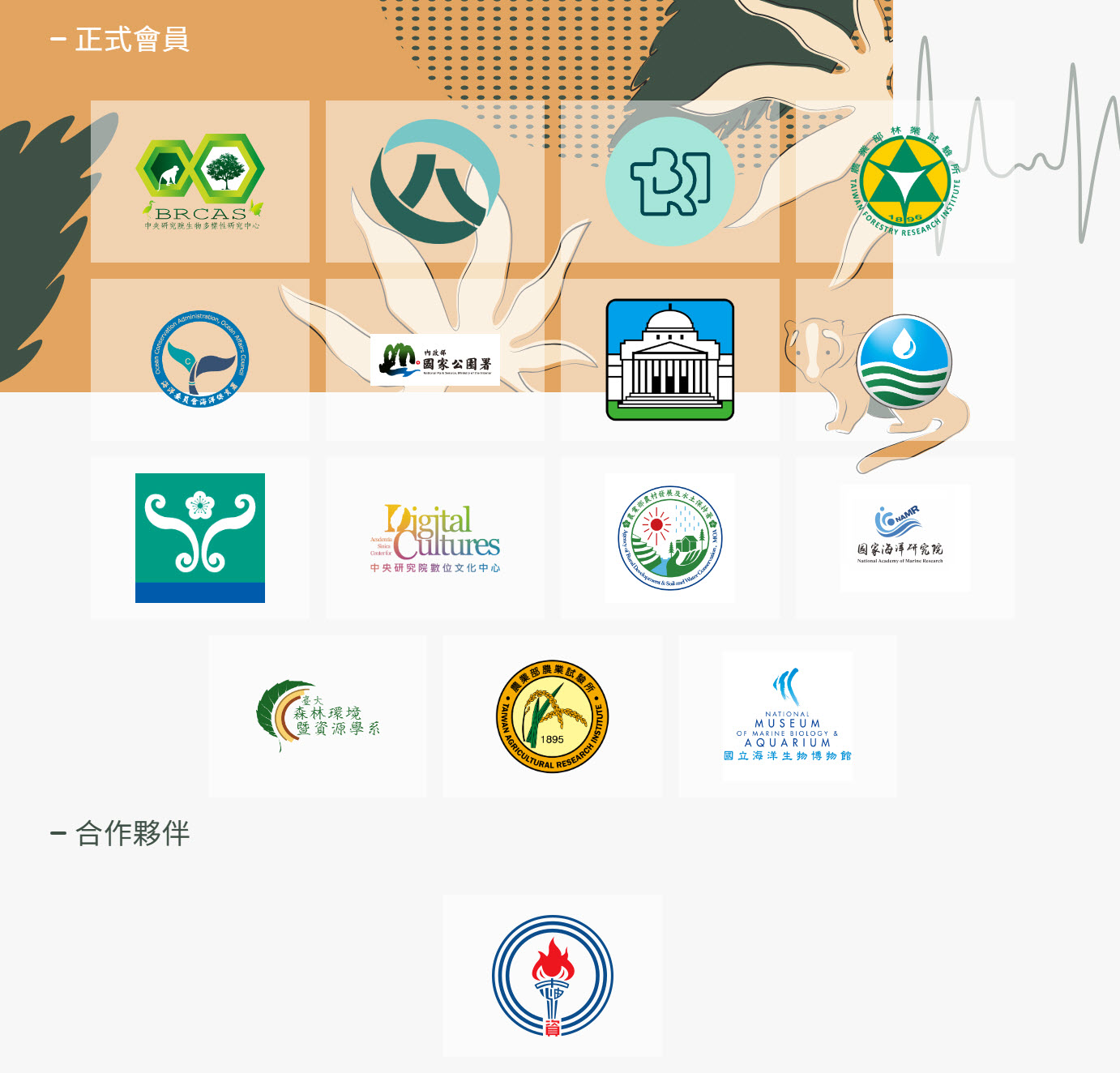 正式會員與合作夥伴