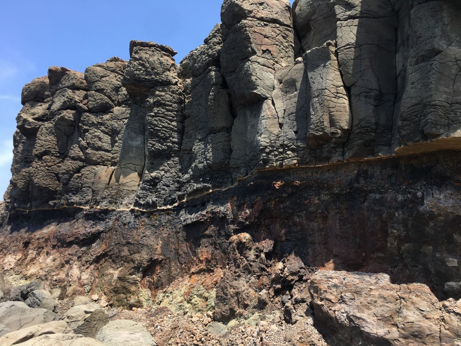 火山口湖遺跡外觀