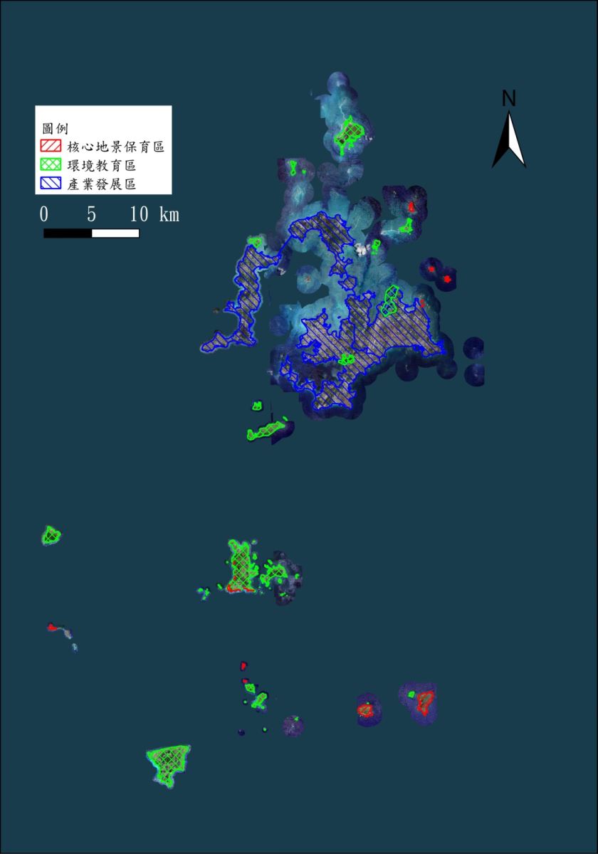 澎湖海洋地質公園範圍
